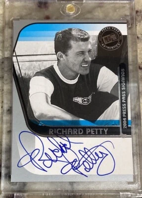 2004 Press Pass Signings Richard Petty Auto Autograph - Image 1 of 2