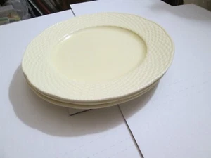 MIKASA Country Manor SAFFRON 3 DINNER PLATE LOT 11 3/4" Basket Weave - Bild 1 von 3