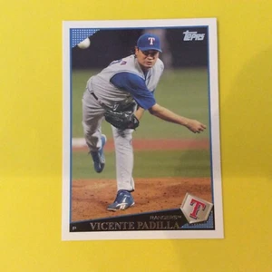 Topps #323 2009 Vicente Padilla Texas Rangers - Imagen 1 de 2