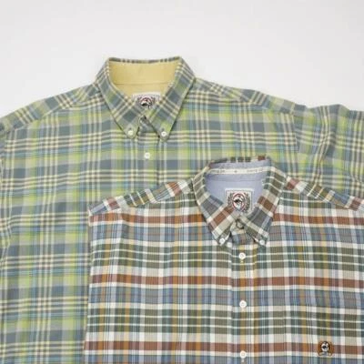 Camisa CINCH Ligera Denim Botón Frontal Multicolor Cuadros Para Hombres XL Lote de 2 Foto 1 de 4