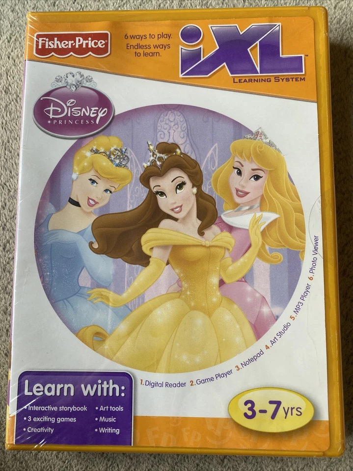 Disney Princess Fisher-Price iXL Learning System Sealed - Image 1 of 1