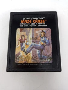 Atari 2600: Maze Craze (A Game of Cops & Robbers) - Tested & Working - Picture 1 of 2