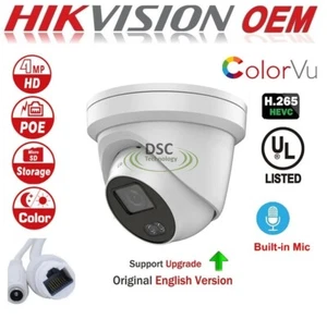 Cámara IP HIK ColorVu OEM DS-2CD2347G1-LU 4 MP POE H.265+ WDR torreta 2,8 mm - Imagen 1 de 8