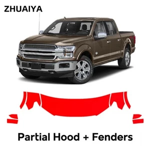 Hood Precut PPF Paint Protection Film For Ford F150 2018-2020 - Picture 1 of 8