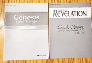 A Beka Book Genesis & Revelation Answer Keys - Picture 1 of 1