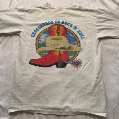 Hard Rock Cafe Men's White and Cream Tshirt - Image 1 of 4