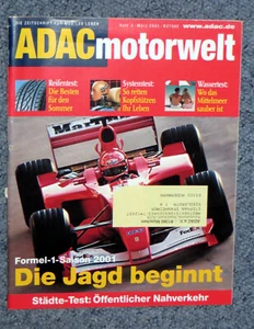 Zeitschrift ADAC Motorwelt März 2001 - Bild 1 von 1