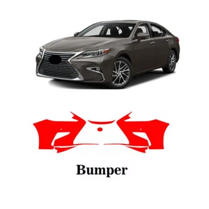 Precut PPF Paint Protection Film Front bumper For Lexus ES 2016 2017 2018 - Picture 1 of 6