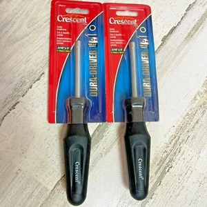 2  Crescent Nutdriver Soild Shaft 3/16" Hex Non-Slip Ergonomic Handle SDDN1V SAE - Picture 1 of 9