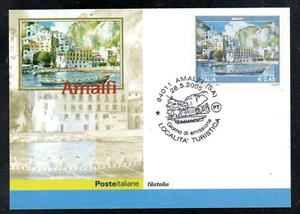 CARTOLINA FDC ITALIA MAXIMUM 2005 Amalfi (CP18) - Picture 1 of 1