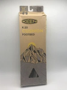 Keen Damen K-20 Outdoor Plus Einlegesohle, schwarz, Large (US Damen 10 - 11,5) - Bild 1 von 4