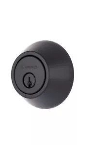 BRINKS - Cerrojo monocilíndrico de transición negro mate nuevo caja abierta ahorra $$$ - Imagen 1 de 2