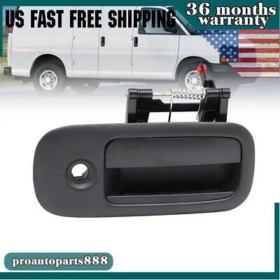 Rear Right Side Exterior Sliding Door Handle For 2010-2020 GMC Savana 2500 Foto 1 de 4