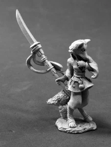 Reaper Dark Heaven Legends 03802 DIJORO FEMALE KITSUNE MONK - Picture 1 of 1