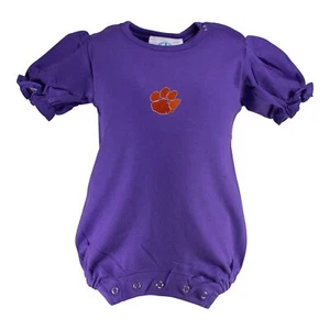 Clemson Girl's Romper - Picture 1 of 5