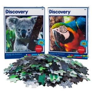 Koala & Parrot Set of 2 300 Piece Lenticular Jigsaw Puzzles Prime 3D - Picture 1 of 1