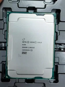 Intel Xeon GOLD 6330 28 core 2.00GHZ 42MB Server CPU DDR4-2933 LGA4189 SRKHM - Bild 1 von 3