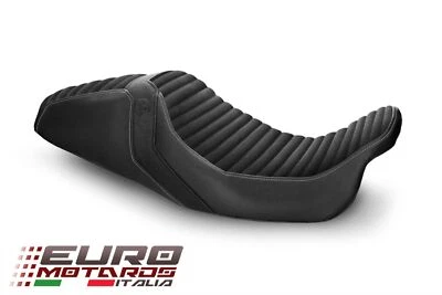 Harley Davidson Road+Street Glide 11-20 Luimoto Classic Suede Rivestimento Sella Foto 1 de 4