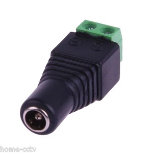 Connettore Jack Alimentazione DC - 2X Femmina CCTV 12V CAVO ADATTATORE SPINA ADATTATORE PRESA - Foto 1 di 1