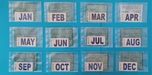 California DMV Month stickers - Picture 1 of 13