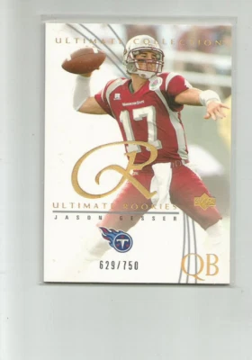 2003 ULTIMATE COLLECTION #91 JASON GESSER  629/750   E97D - Image 1 of 2