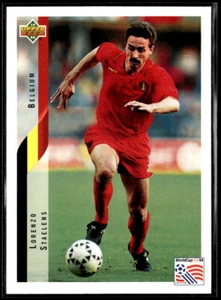 1994 Upper Deck World Cup Contenders Eng Esp LORENZO STAELENS #111 Belgium - Picture 1 of 2