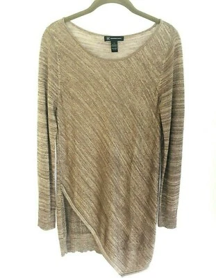 Suéter túnica INC International Concepts talla L dobladillo asimétrico Foto 1 de 4