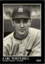 1991 Conlon Collection - The Sporting News - EARL WHITEHILL - Trading Card #127