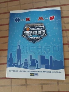 Chicago Hockey City Classic Programm 2014 - Bild 1 von 1