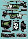 PREORDER  2024 Tyler Reddick Beast Monster #45  Peel & Stick Decals