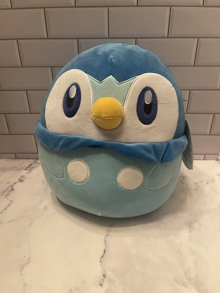 2023 Squishmallows Pokemon Piplup 10” Blue Plush |