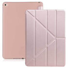 For Ipad 6th 5th Mini Air Pro Slimshell Case Soft Tpu Back Stand Cover Auto Wake