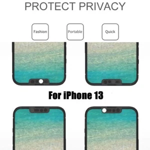 Cover Lens Sticker Front Camera Slider Privacy Cap For iPhone 13 ProMax Mini - Picture 1 of 10