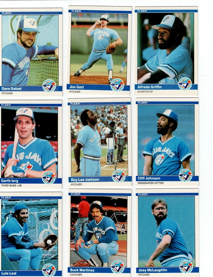 1984 FLEER BASEBALL COMPLETE YOUR SET U PICK 1-250 - Image 1 of 1