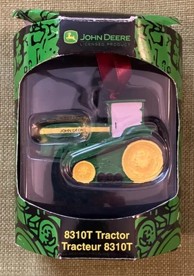 Adorno de Navidad colgante tractor con licencia John Deere #8310T Foto 1 de 3