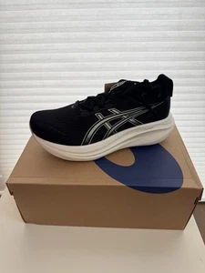 ASICS Gel Nimbus 27 Nero Grigio Lago Donna - Foto 1 di 6