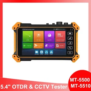 5.4" OTDR & CCTV Tester MT-5510 OPM/VFL/Cable Tracer 4K H.265 AHD/TVI/CVI Test - Picture 1 of 9