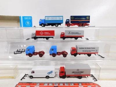 9x Herpa H0 1:87 LKW MB Landis Siedensticker Betz Ecoliner Etc Mint #DP418-1 - Photo 1/4