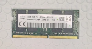 32GB DDR4 3200MHz Sk Hynix RAM 2Rx8 PC4-3200AA FRU 5M30V06797 HMAA4GS6AJR8N-XN - Afbeelding 1 van 2