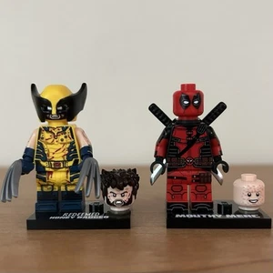LEGO MARVEL SUPERHEROS 6866 DEADPOOL & WOLVERINE Custom LEGO Minifigures! - Picture 1 of 6