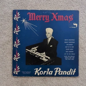 KORLA PANDIT - MERRY XMAS Vinyl Schallplatte. 1 Disc LP Vita Schallplatten. 1951 10" - Bild 1 von 4