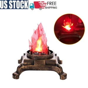 Lámpara LED Falsa Llama de Fuego 3D Fogata para Festival Evento Fiesta Club Decoración - Imagen 1 de 7
