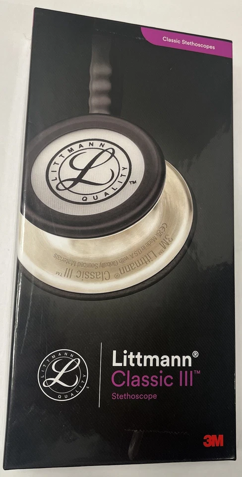 Estetoscopio de Monitoreo 3M Littmann Classic III, Azul Marino, 5622 Foto 1 de 2