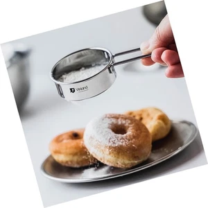 Tamiz de harina 1/2, tamiz para hornear, tamiz para esmaltes malla fina grado alimenticio... - Imagen 1 de 6