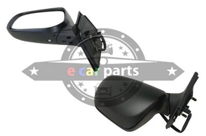 SUITS TOYOTA YARIS HATCH 10/2005-7/2008 LEFT SIDE DOOR MIRROR ELECTRIC BLACK  - Picture 1 of 2