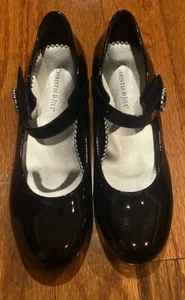 Zapatos para niñas CJ Heart Christie & Jill negros charol look Mary Jane 4M - Imagen 1 de 8
