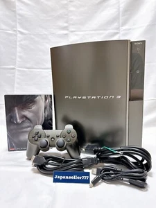 Sony PS3 PlayStation 3 Console Metal Gear Solid 4 Hagane Edition KONAMI used - Picture 1 of 6
