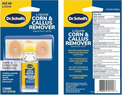 Dr. Scholl's Liquid Corn and Callus Remover to Remove Corns and Calluses Fast - Image 1 of 4