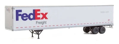 NEW Walthers 53' Stoughton Trailer FedEx Freight 2-Pack HO Scale FREE US SHIP - Image 1 of 4