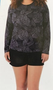 WOMEN'S HANG TEN LONG SLEEVE SOFT FEEL QUICK DRY SUN TEE! UPF 50+ Large - Picture 1 of 3